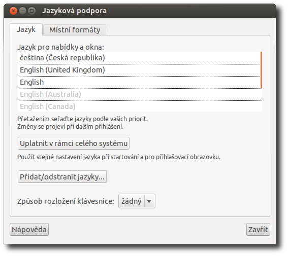 vícejazyčný_systém [Ubuntu CZ/SK]